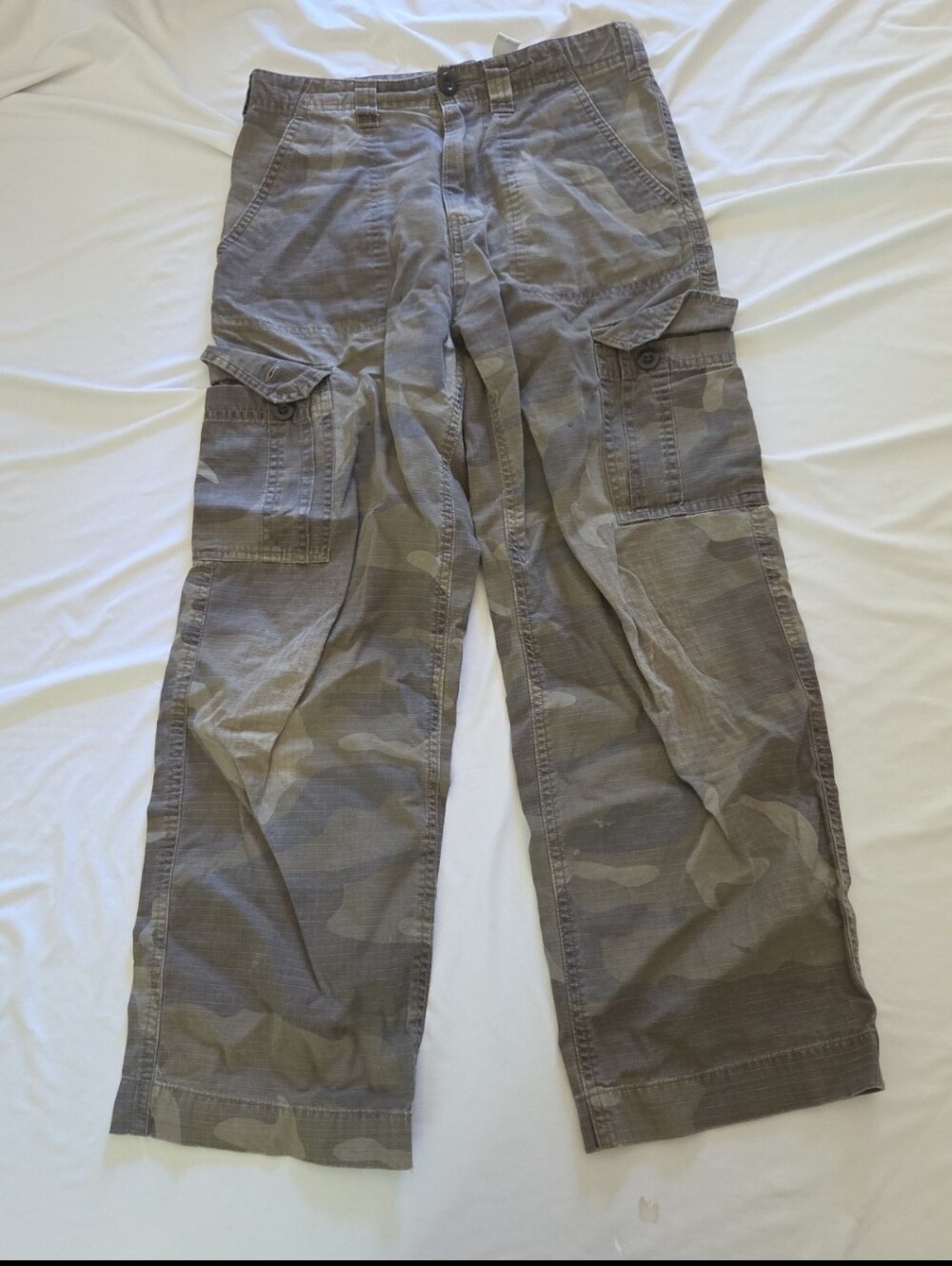 Premier boys size 12 green camo pants #AR1